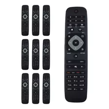 Kit 10 Controle Remoto Compatível Philips Smart Tv Led Lcd