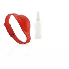 Pulseras Sanitizantes Adultos Rojo Luminares