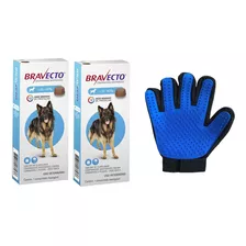 Kit 2un Bravecto Antipulgas E Carrapatos Cães De 20 A 40kg 