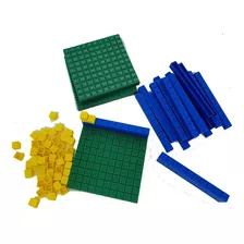 Material Dourado Plastico Encaixavel 77 Pçs Mmp Pedagogico