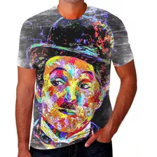 Camisa Camiseta Charlie Chaplin Ator Envio Rápido 03