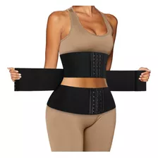 Entrenador De Cintura Para Mujer, 3 Correas, Control De Abdo