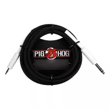 Pig Hog Px48j10 1/4 Trs A 0.138 In Mini Cable De Instrument