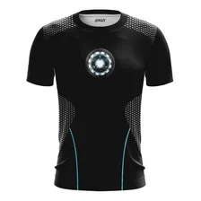 Camiseta Camisa Traje 3d Homem De Ferro Tony Stark Vingador