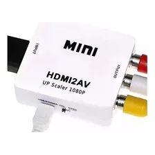 Adaptador Conversor Hdmi Para Av 3 Rca Audio Video Promoção