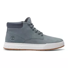 Bota Timberland Mid Lace Tb0a68dwes2 Hombre Color Azul Diseño De La Tela Liso Talla 25 Mx