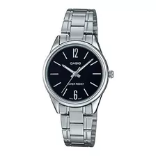 Relogio Casio Feminino Analogico Prateado Original Ltp-v005d