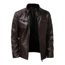 Chaqueta S161, Chaqueta De Moto, Chaqueta De Cuero Cálido 23