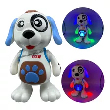 Filhotinho Cachorro Robô Anda Com Som E Luz Cachorrinho Bebê