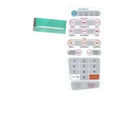 Membrana Painel Teclado Microondas Mef30 Mef 30 Electrolux 