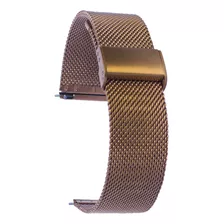 Malla Pulsera Metalica Acero R.inteligente Smartwatch 20mm 