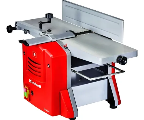 Cepilladora Carpinteria De Banco Einhell 1500w Tc-sp 204 Mm - Rojo