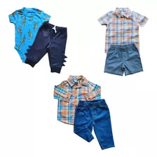 Conjunto Carter's Bebê Menino 2 Peças