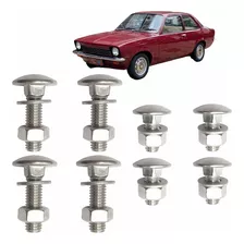 Parafusos Parachoque Chevette Tubarão 73-82 Inox Kit 8 Pcs 