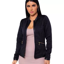 Blazer Casaco Jacquard Feminino Roupamoda Evangélico Fashion