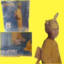 Pokémon Pikachu Disfraz Infantil Completo Talla M Original