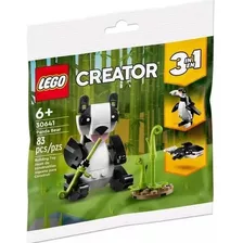 Lego Creator 3 In 1 - 30641 Polybag - Panda Bear/oso 83 Pzs