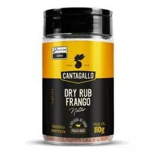 Dry Rub Cantagallo Netão Tempero Americano Para Frango 110g