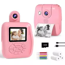 Cámara De Impresión Instantánea - Prograce Kids Camera Toy 1
