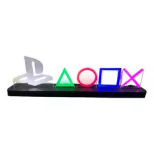 Abajur Luminária Led Especial Playstation 37cm Ps4