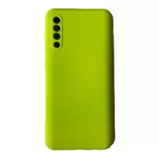 Capa Capinha De Silicone Compatível A50 A30s Interior Veludo Cor Verde