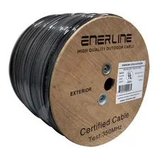 Rollo Utp Enerline Cat6 Doble Encauchetado 305 Metros