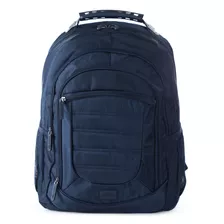 Mochila Feminina Olympikus Trabalho Viagem Escolar Espaçosa Cor Azul-marinho