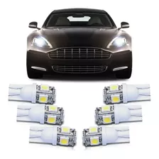 Kit 6 Lâmpadas Pingo T10 W5w 5 Leds Smd 5050 12v