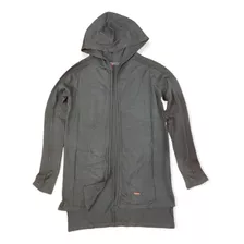 Saco Con Capucha Hombre Negro, Gris, Verde Cemento Caballito