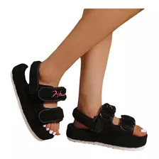 Moda De Sandalias De Suela Gruesa Para Mujeres