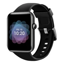 Reloj Inteligente Smartwatch Estilo De Vida Y Fitness Iw2 Color De La Caja Blanco Color De La Malla Negro Color Del Bisel Negro