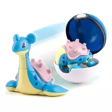 Pokemon Lapras + Pokebola, Ideal Para Obsequio Navideño