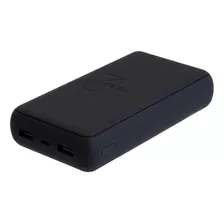 Power Bank Bateria Portatil Forall 20000 Mah 2.1a/10w Color Negro