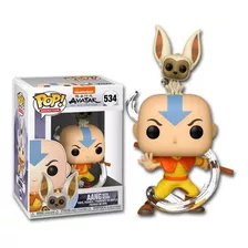 Figura De Acción Aang Com Momo 36463 De Funko Pop! Animation