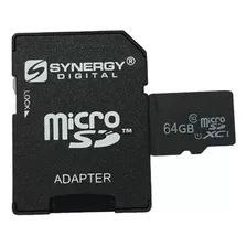 Tarjeta De Memoria 64 Gb Microsdxc Con Adaptador Sd