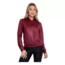 Jaqueta Bomber Blazer Feminina Em Cirrê Casaco Inverno Linda