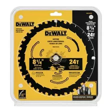 Disco De Corte Transversal Dewalt Dwa181424 De 8-1/4 X 24t