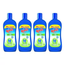 Kit 4 Repelente Loção Repelex Contra A Dengue Suave 200ml