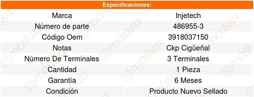 Sensor Cigeal Ckp Magentis 6cil 2.5l 01_01 8234798 Foto 3