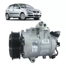 Compressor Ar Condicionado Vw Polo 1.6 2002 A 2008 - Denso