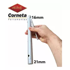 Chave Vela Extra Longa Corneta 16mm X 21mm X 30cm Reforçada