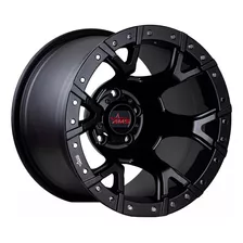 Llantas 15x10 5x139.7 Et-44 Ams Matte Black Qc661 (set De 4