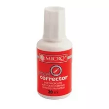 Corrector Micro Frasco Con Pincel Aplicador 