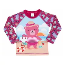 Blusa Proteção Solar Uv Infantil Menina Tip Top Diversos Tam