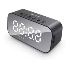 Radio Reloj Parlante Portatil Fm Bluetooth Led Micro Sd Aux