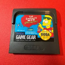 The Simpsons Bart Vs. The Space Mutants Sega Game Gear