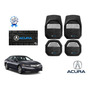 Tapetes 4pz Charola 3d Logo Acura Mdx 2010 2011 2012 2013
