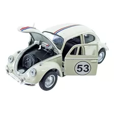 Miniatura Fusca Herbi 53 Volkswagem Escala 1/32 Filme