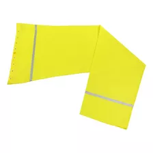 Biruta Cone De Vento Refil 50cm Amarelo + Faixa Refletiva