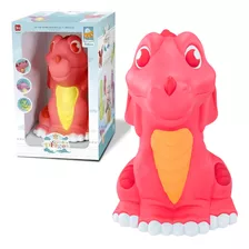 Boneco Vinil Dragão Rosa Coleção Grandes Dragos 0138a - Roma